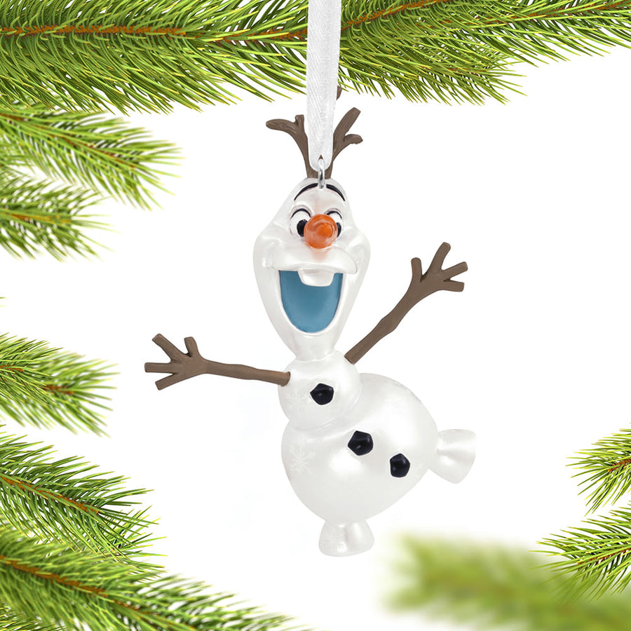 Noelyn olaf frozen disney ornament front view