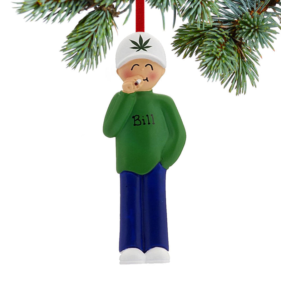Noelyn marijuana male ornament front view